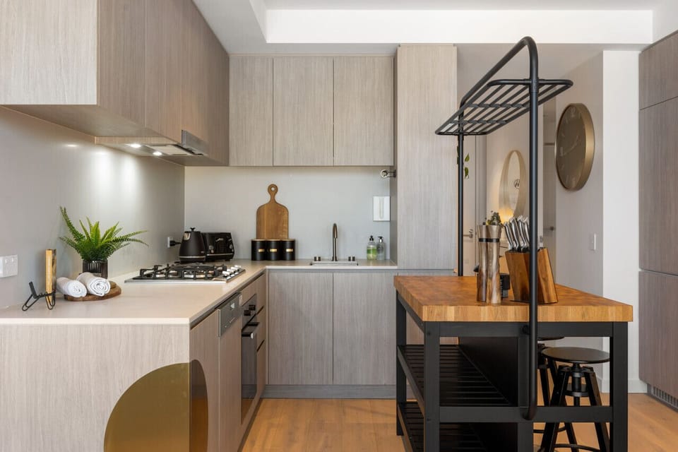 Pull up a seat at the island bench for a casual breakfast or an easy start to your day.