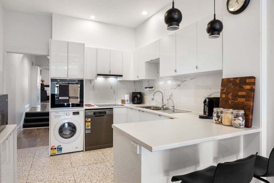 Move easily through the well-equipped kitchen, designed for everything from quick breakfasts to home-cooked meals.