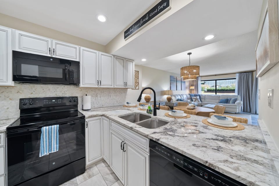 Newly remodeled kitchen