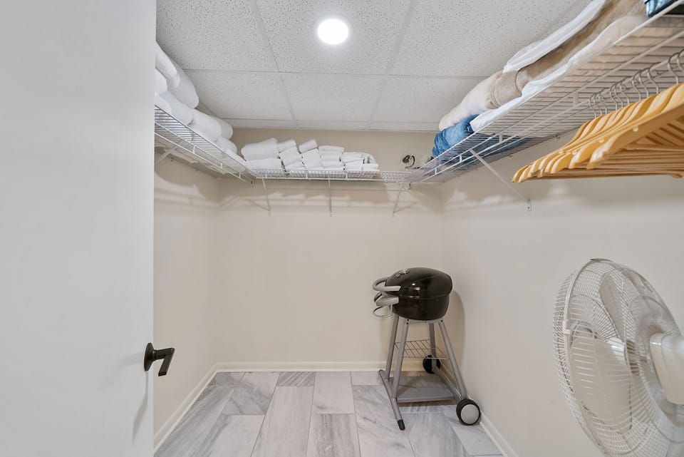 Master closet