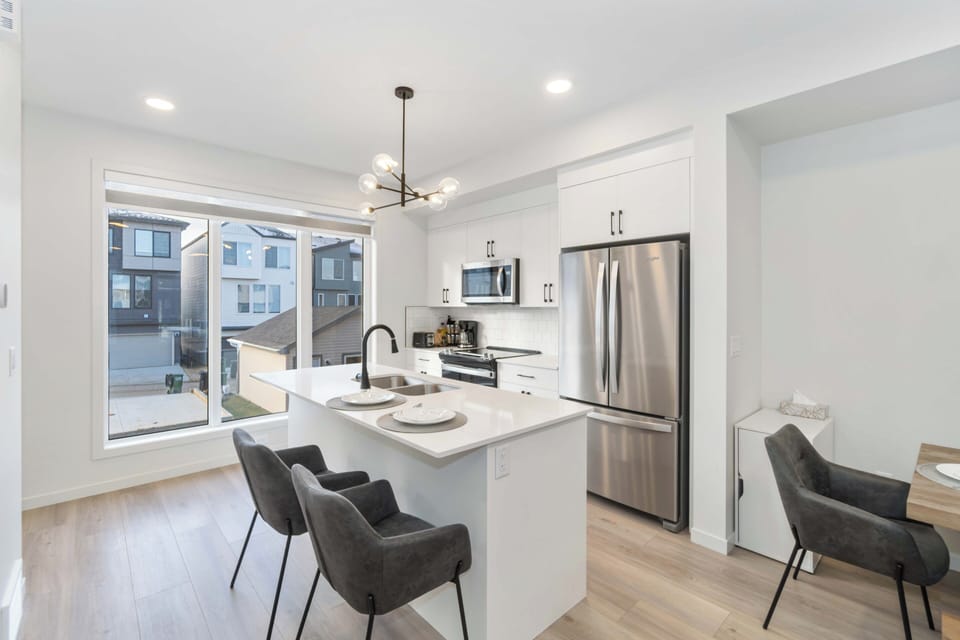 A kitchen with all the essentials and then some more