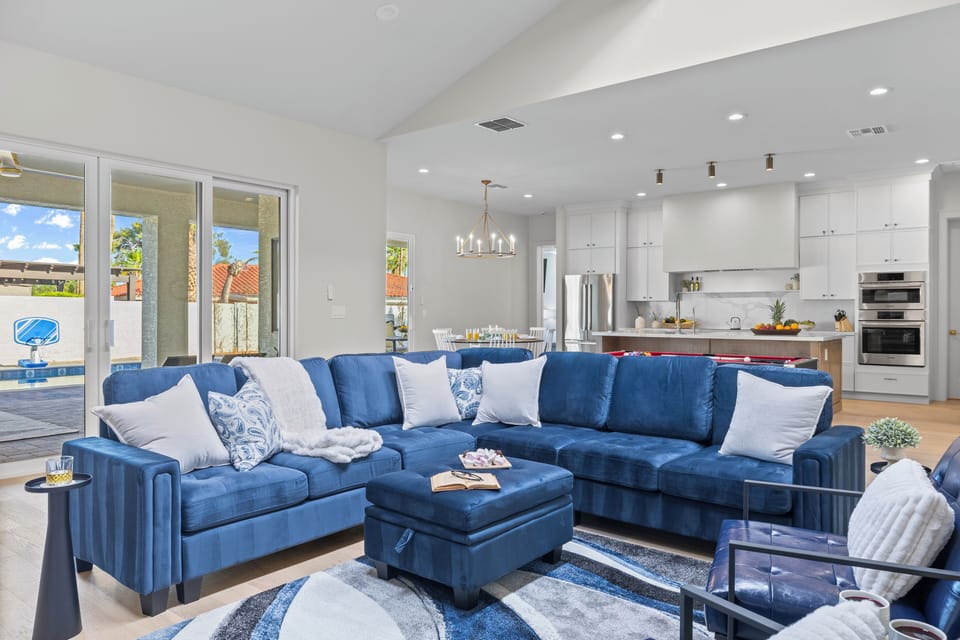 Open layout offering seamless transitions.