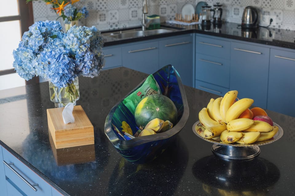 Villa, 6 Bedrooms, Beachfront | Private kitchen | Electric kettle
