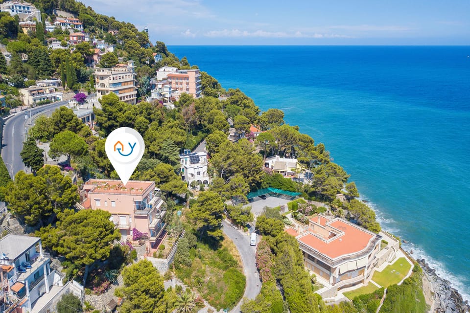 Standard Apartment, 1 Bedroom, 2 Bathrooms, Sea Facing (Il Faro Sul Mare - Total Sea View) | Aerial view