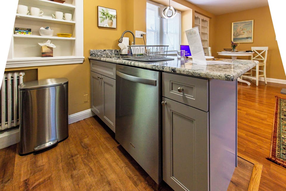 Dishwasher and sink