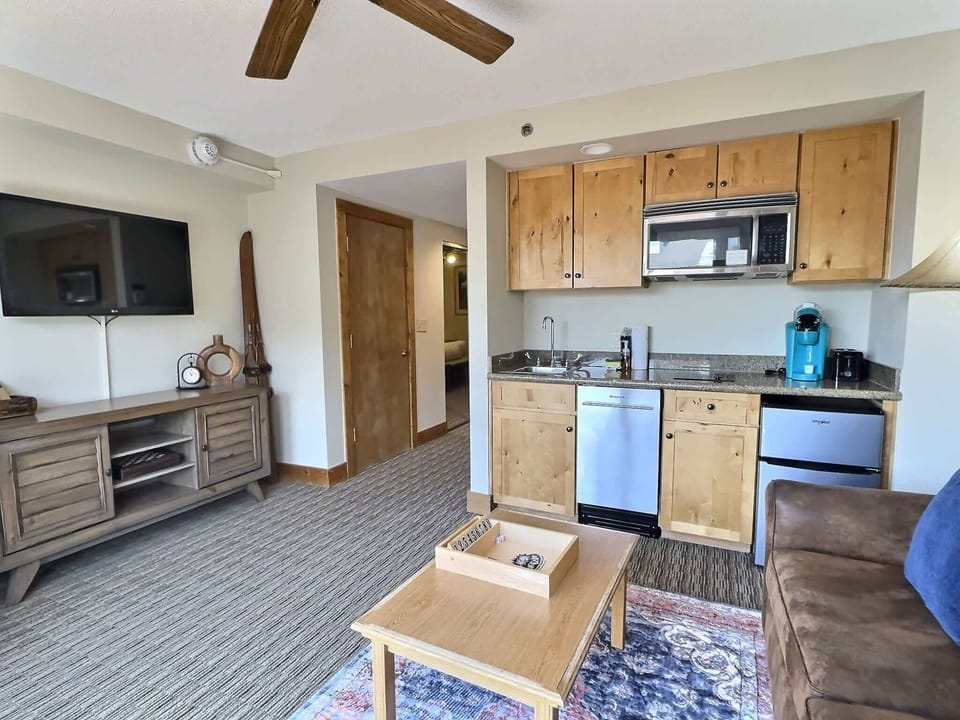 Kitchenette with everything you need and nothing you dont!  | Listed with @BookTraverse