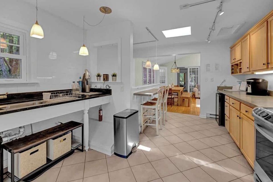 Plenty of prep space, light, and flow for effortless meals.