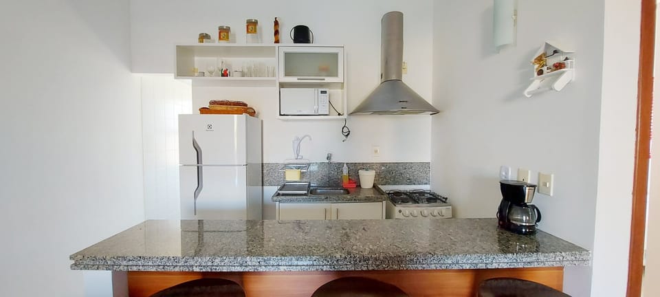 Basic Apartment | Private kitchen | Fridge, microwave, coffee/tea maker, cookware/dishes/utensils