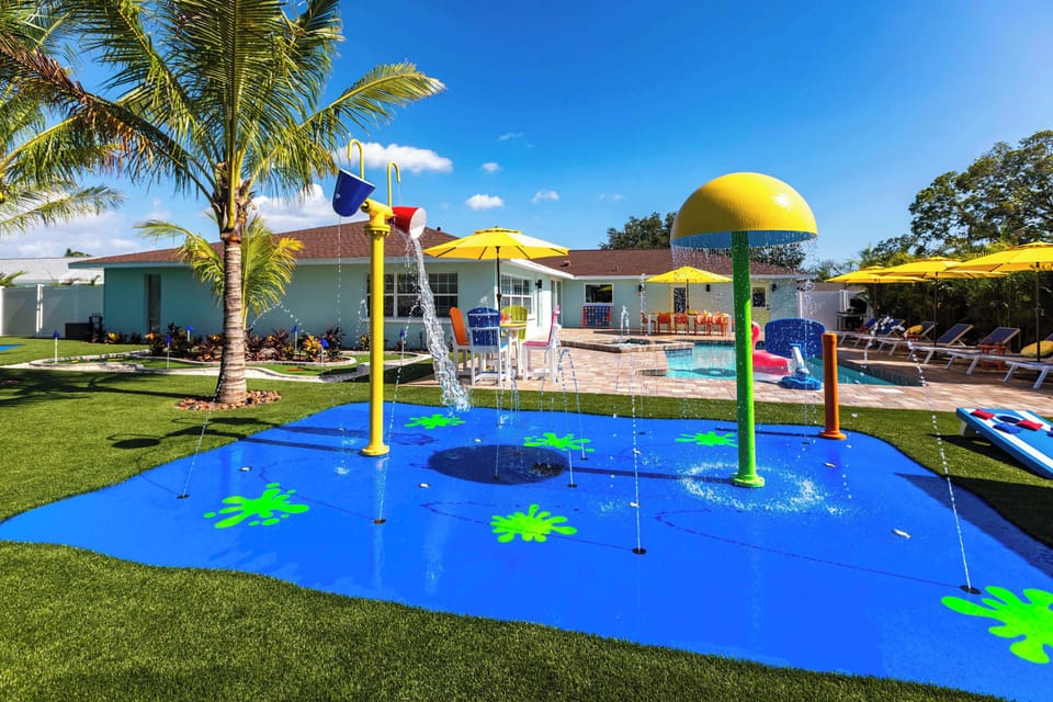 Bradenton's ONLY private splash pad!