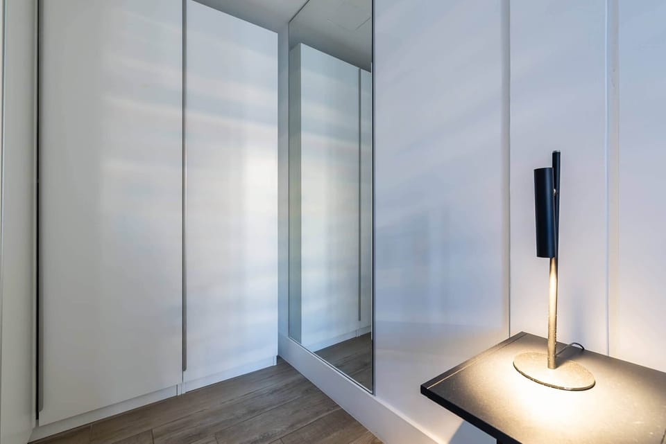 Plenty of storage space in the closet area too!