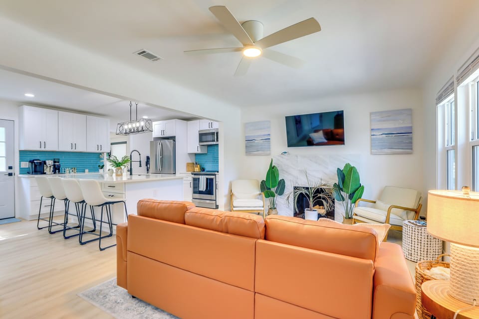 Living Room | Smart TV | Full Sleeper Sofa
