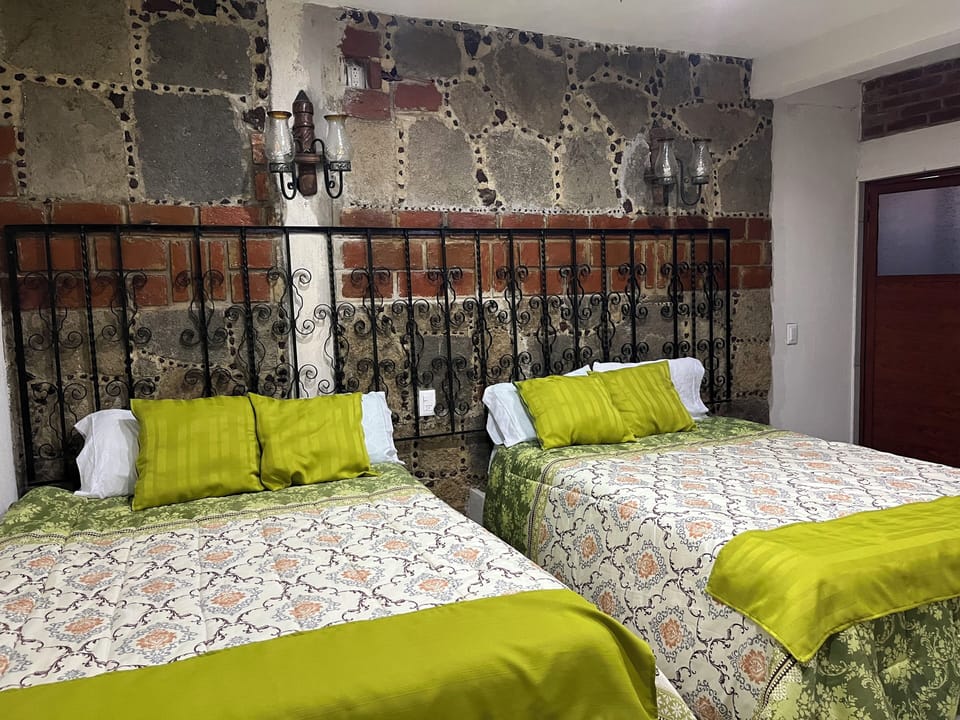 Family Double Room, 2 Queen Beds, Private Bathroom | Free WiFi