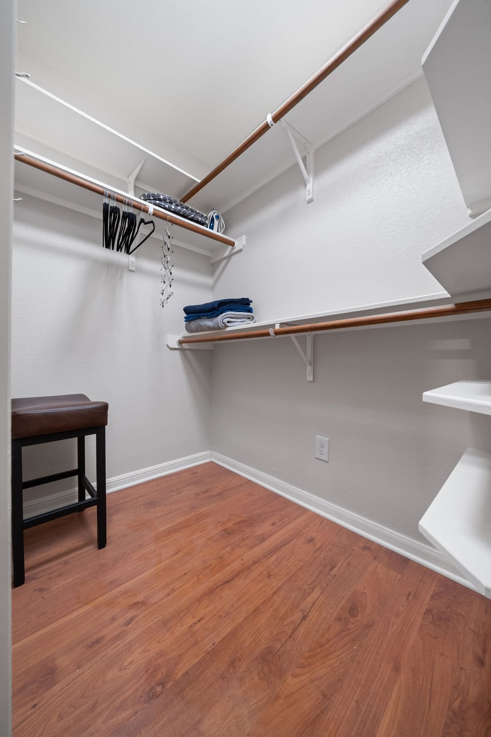 Large walk-in closet