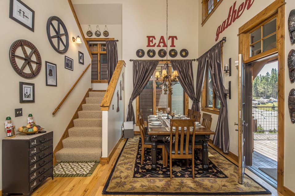 Step outside on the private balcony | Upper level