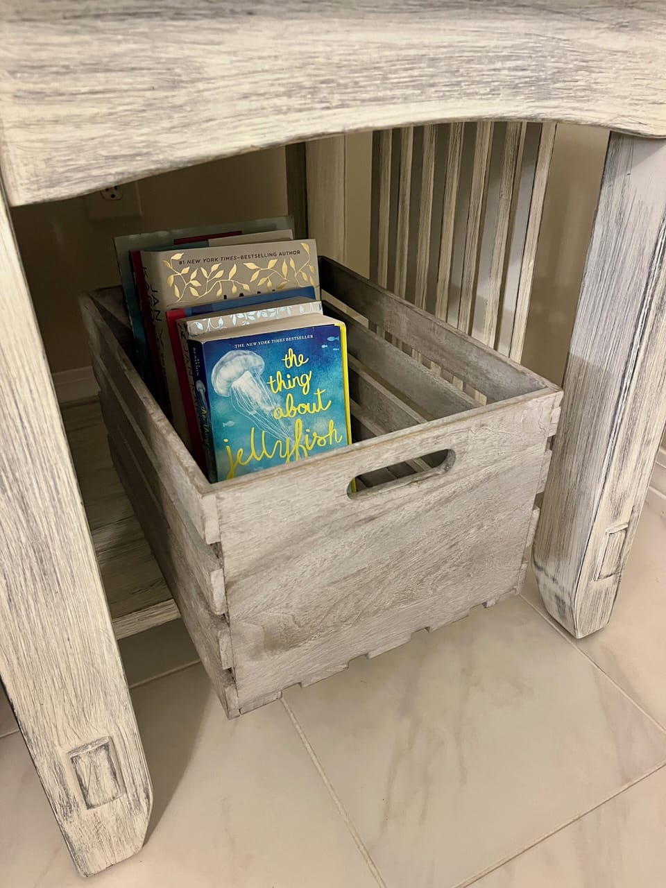 We have a beach book library! Borrow a book or trade with one you've finished.