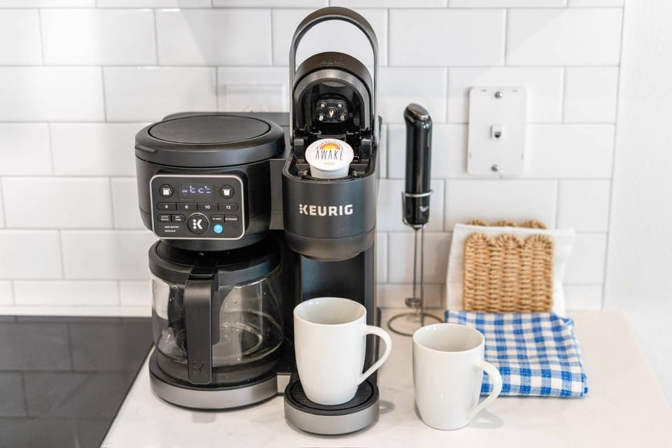 Keurig and drip coffee maker available