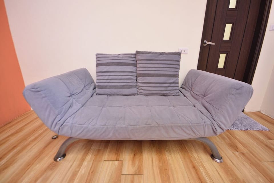 Baroque Comfort Double Room (2 Small Beds) | Living area | LED TV