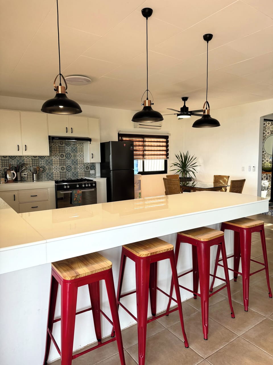 Main Kitchen on the top floor of the house