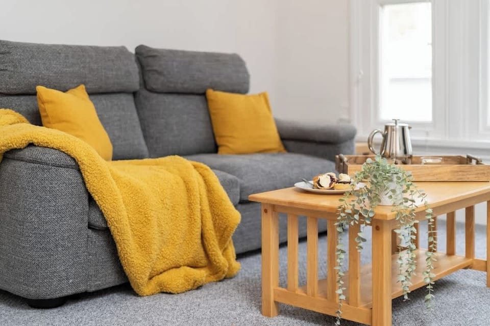 Living Room with sofa bed