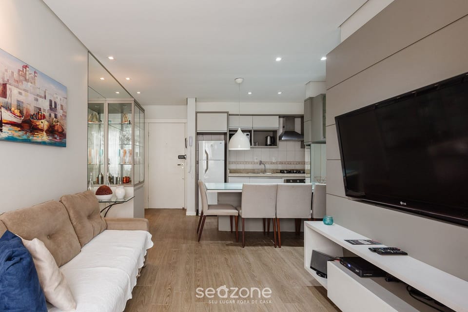 Basic Apartment | Living area | 32-inch Smart TV with digital channels