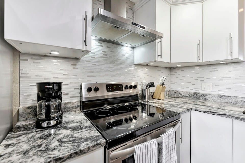Rise & grind — gourmet mornings are better with granite counters and sunshine