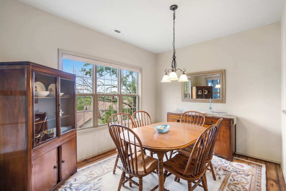 Make mealtime memories together at the dining table, seating 6​