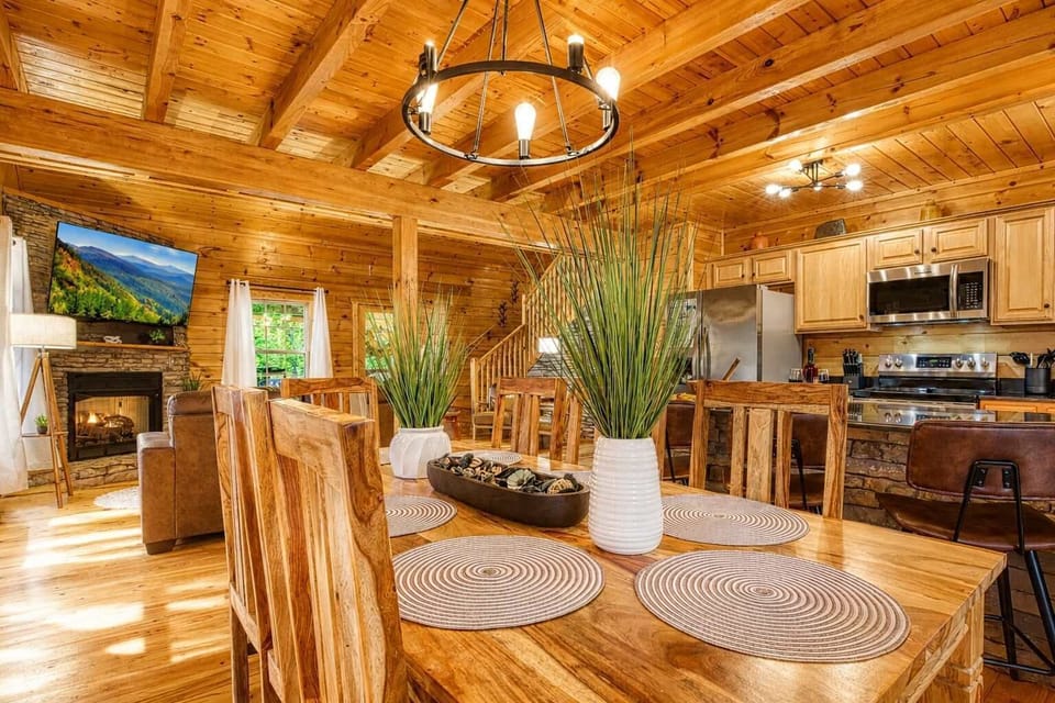 Enjoy meals in the dining room perfectly positioned between the kitchen and living room for easy gathering and conversation.