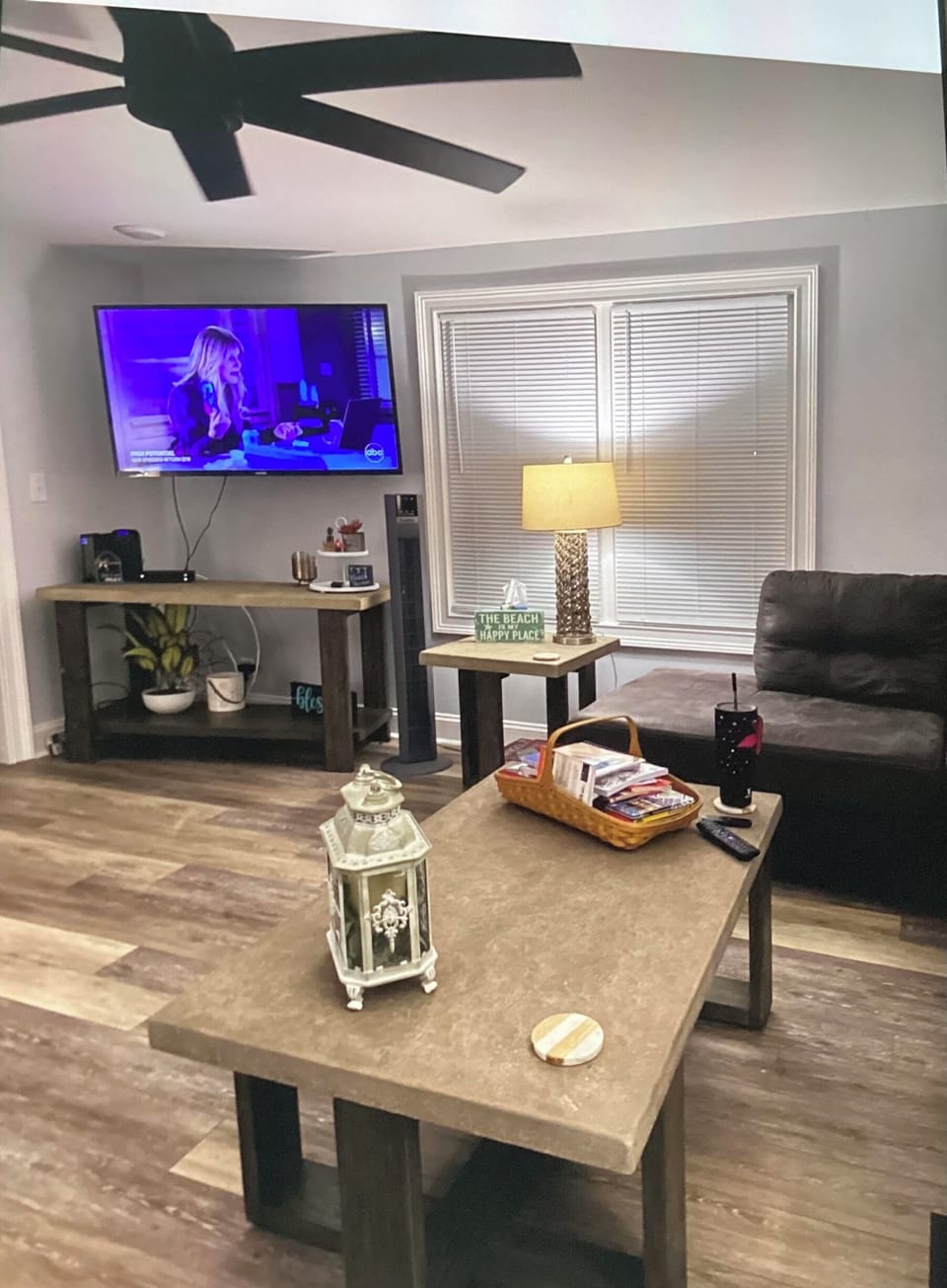 Living room/tv with remote/wifi available