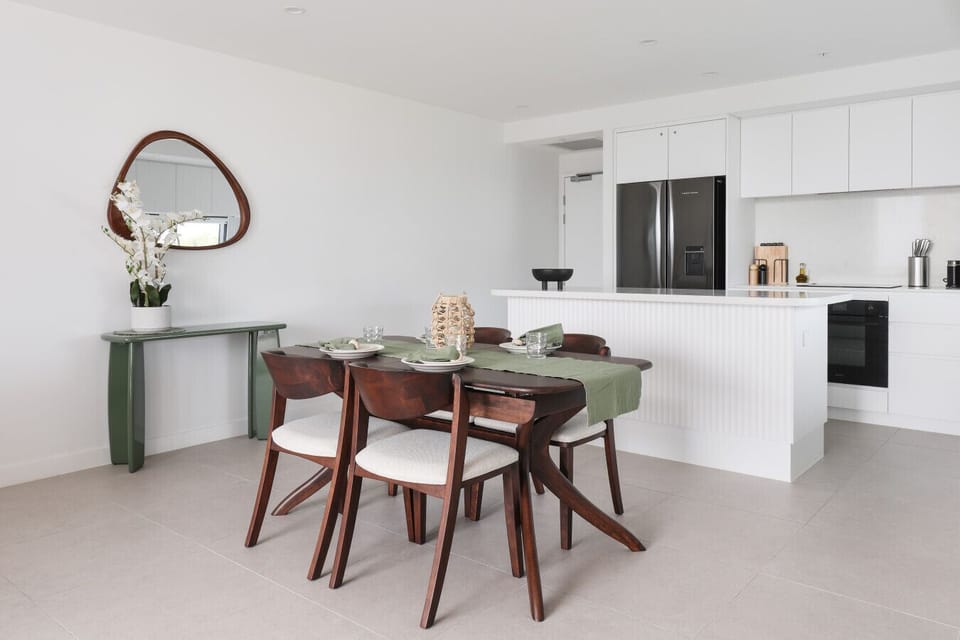 Dining area + Kitchen