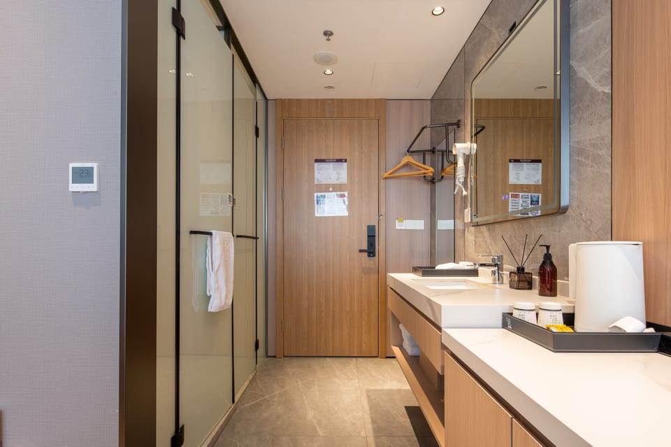 Superior King Room | Blackout drapes, soundproofing, iron/ironing board, free WiFi