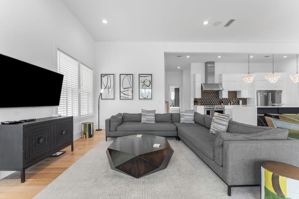 Bright and inviting living room