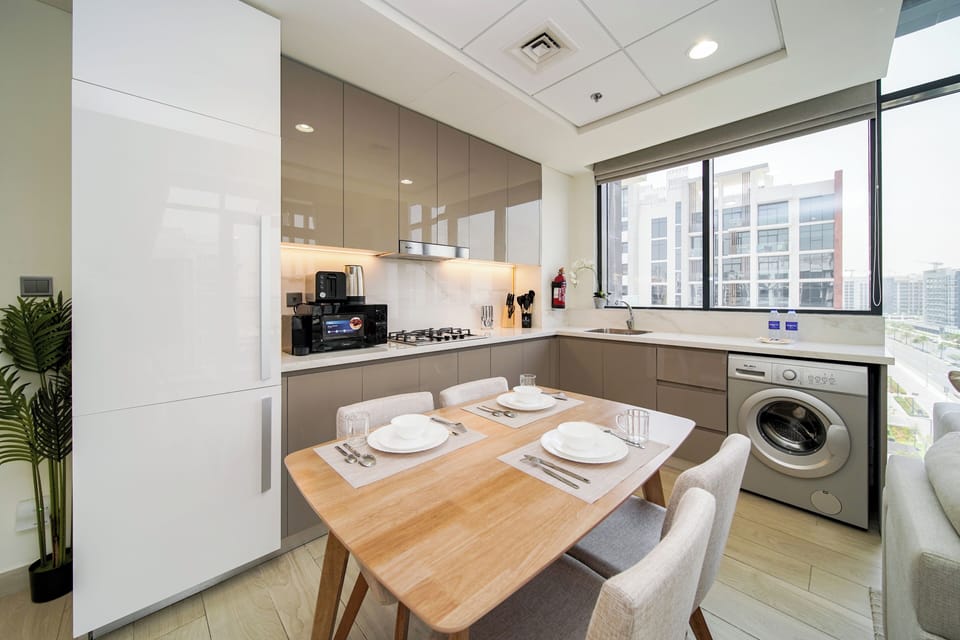 Executive Apartment, Balcony, City View | In-room safe, blackout drapes, soundproofing, iron/ironing board