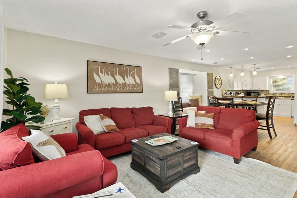 Spacious Main Level to gather with friends and family