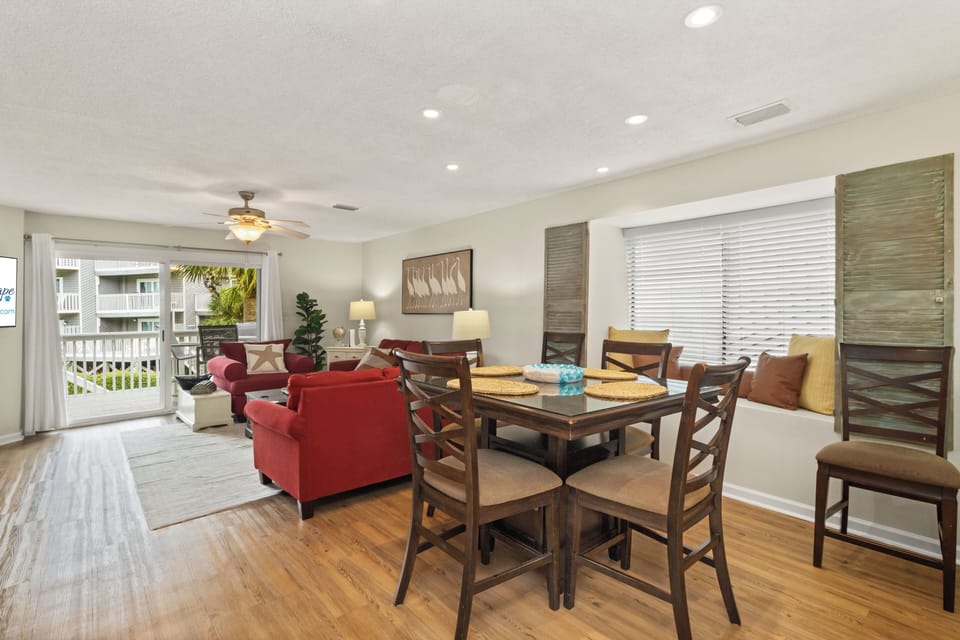Open Concept Dining and Living area on Main Floor