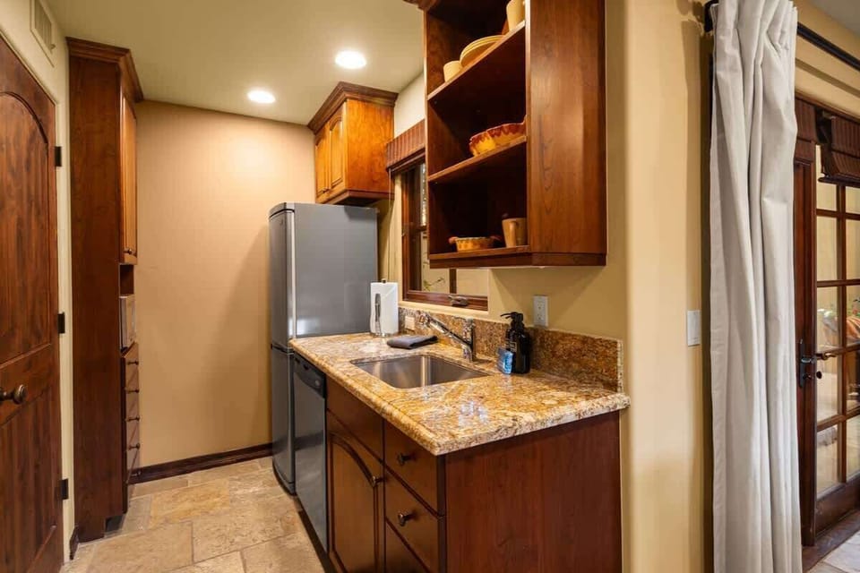 Kitchenette in the north wing of the main home