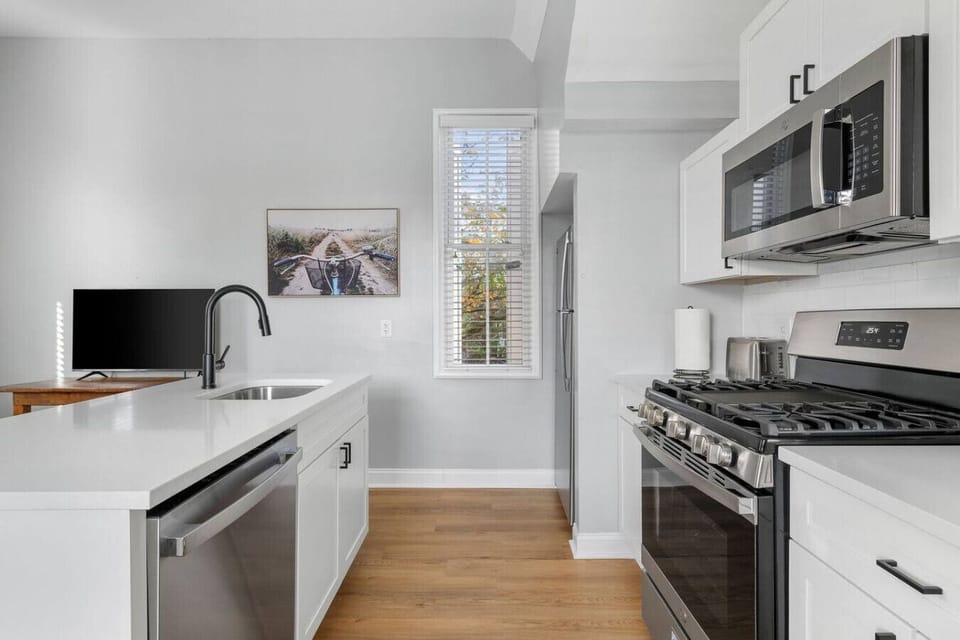 Kitchen to 2 BR Unit on the left side of the building