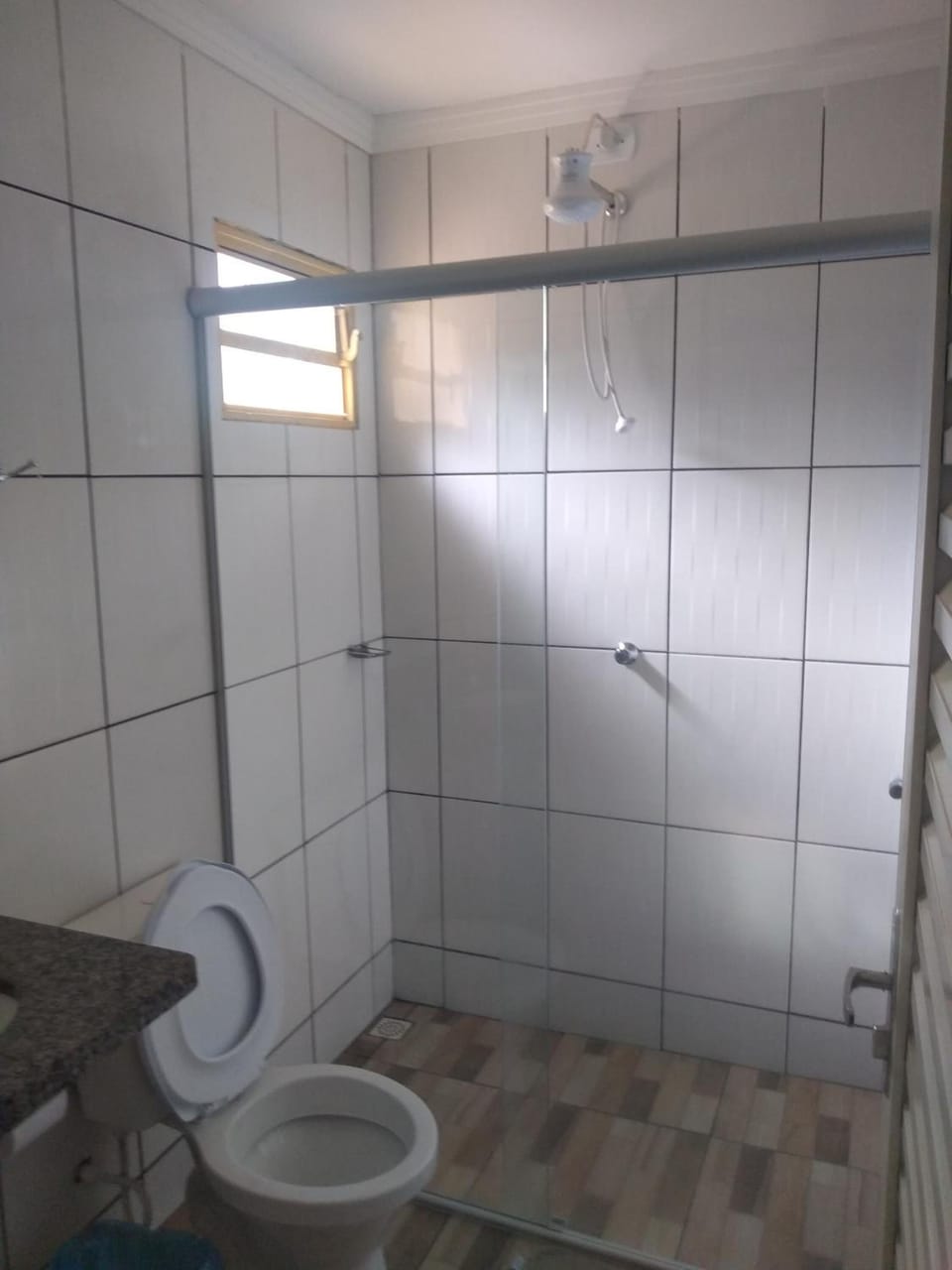 Shower, towels