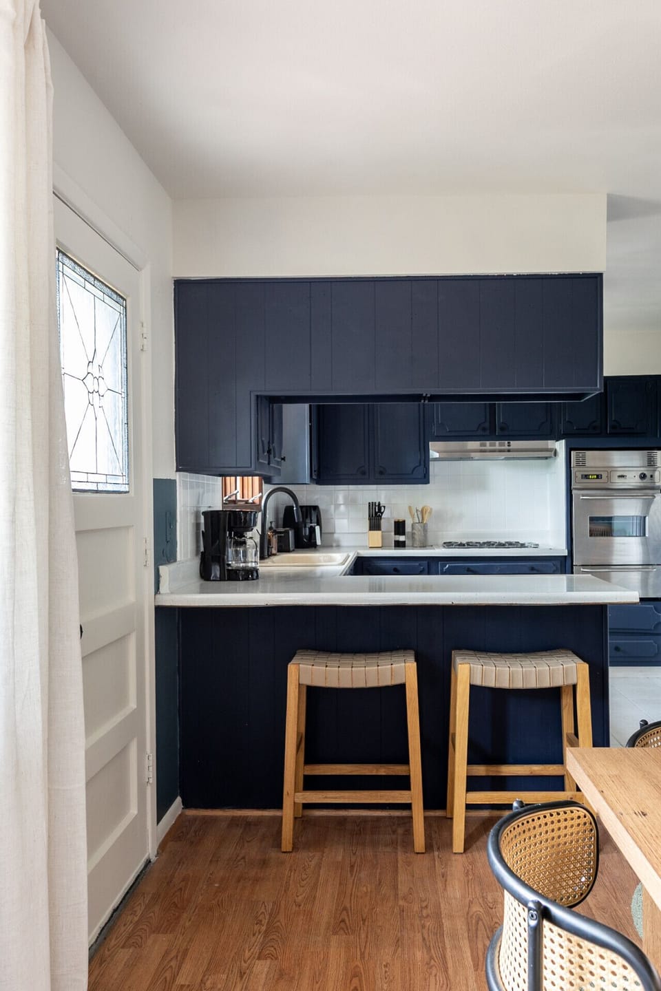 Fully equipped kitchen stocked with cookware and essentials. Ready for everything from quick bites to full meals.