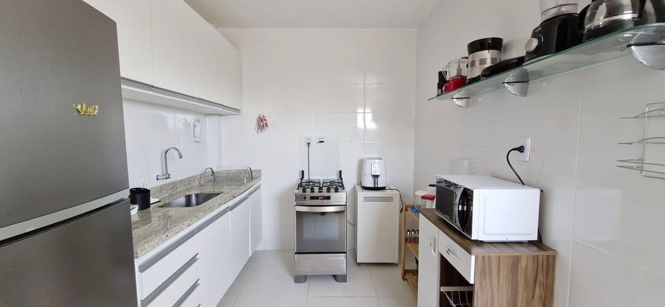 Comfort Apartment | Private kitchen | Fridge, microwave, coffee/tea maker, blender