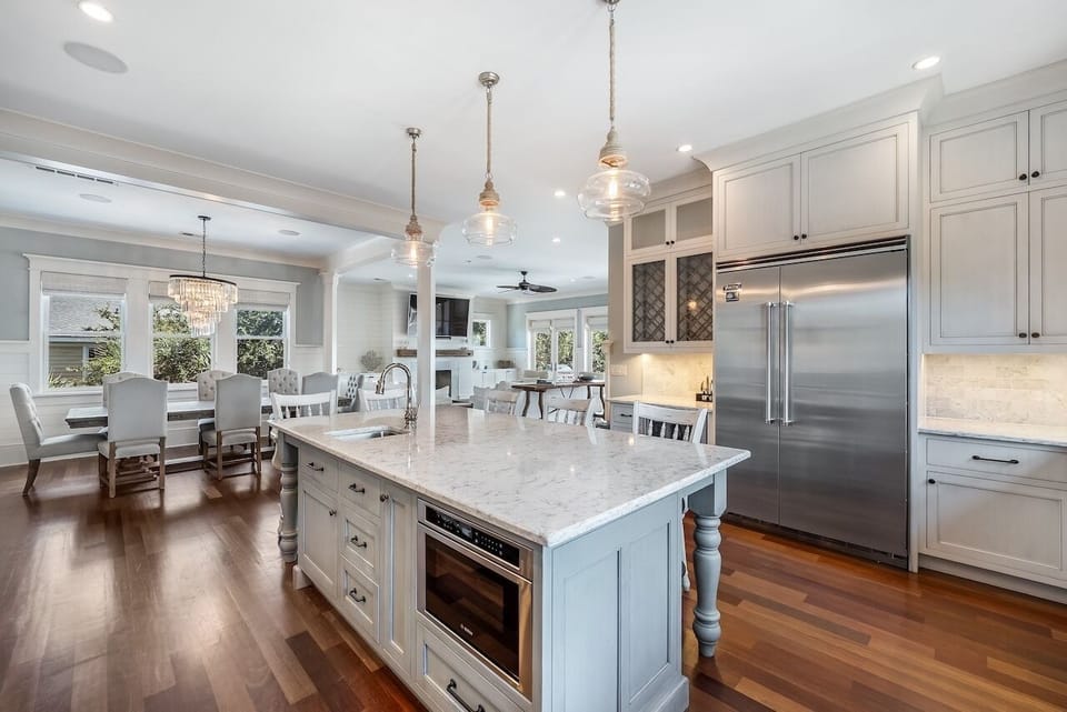 Fully equipped kitchen with everything you need to cook a meal! Shore Thing | 4001 Palm Blvd | Isle of Palms, SC | IOP Escapes
