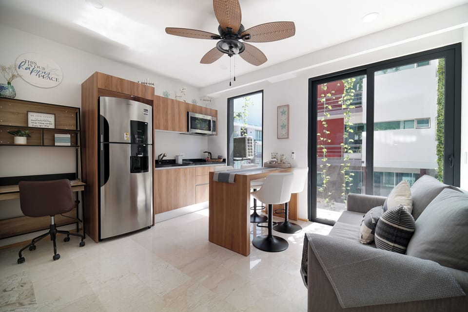 Open & Dedicated Living Spaces with additional sleeper sofa