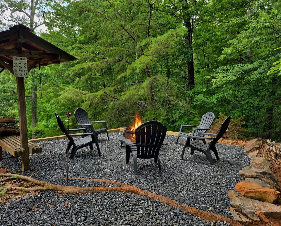 Firepit area updated June 2026