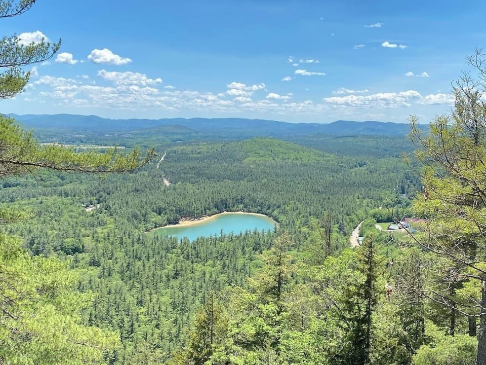 Cathedral Ledge Lookout located only 23 minutes from the house and a short hike! 