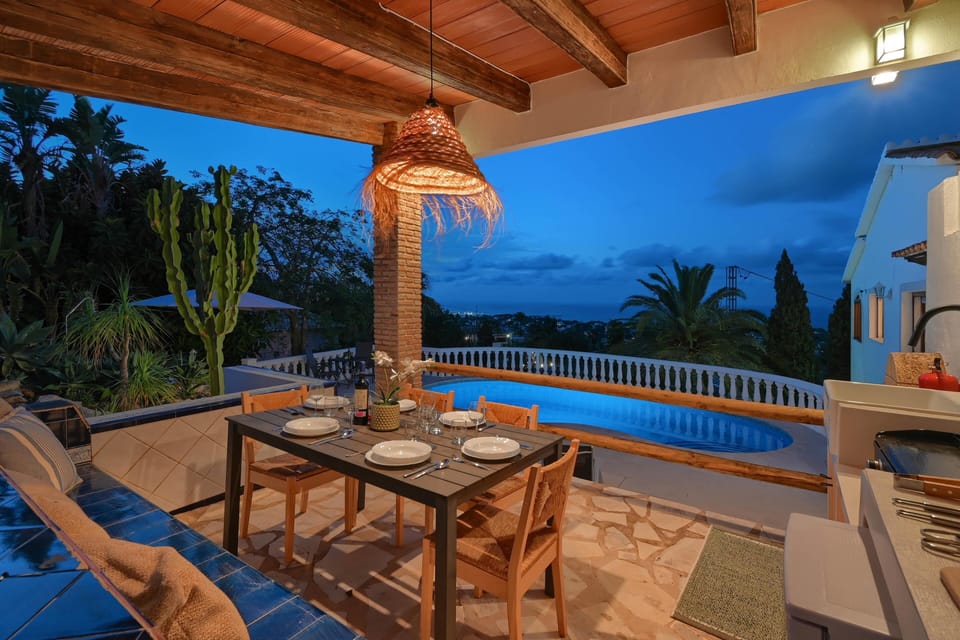 Covered terrace