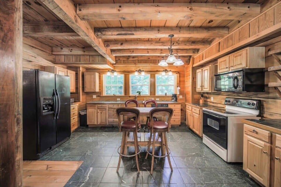 Our fully stcoked kitchen 