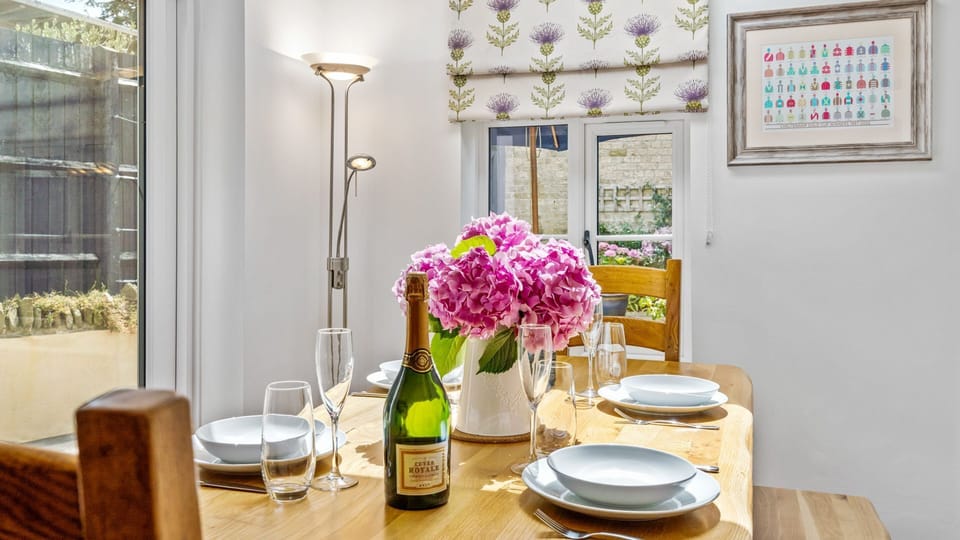 Enjoy delicious meals around the dining table