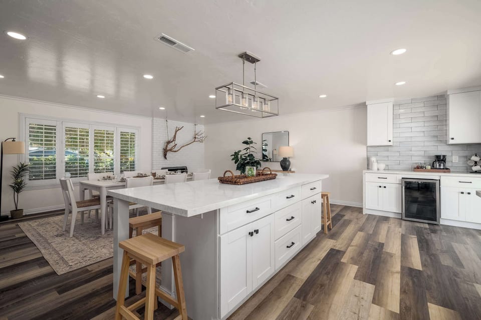 Fully equipped kitchen