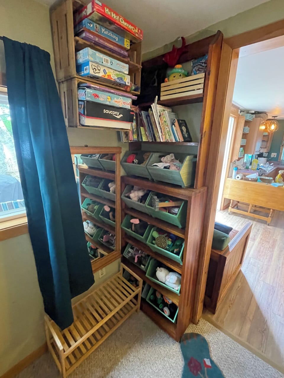 Toys in kids room - ages 7/9.
