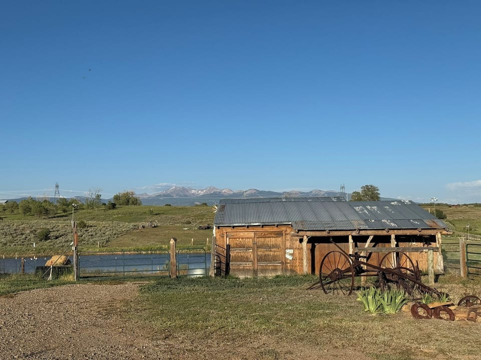 Horses welcome!  Three stall barn onsite for your use!