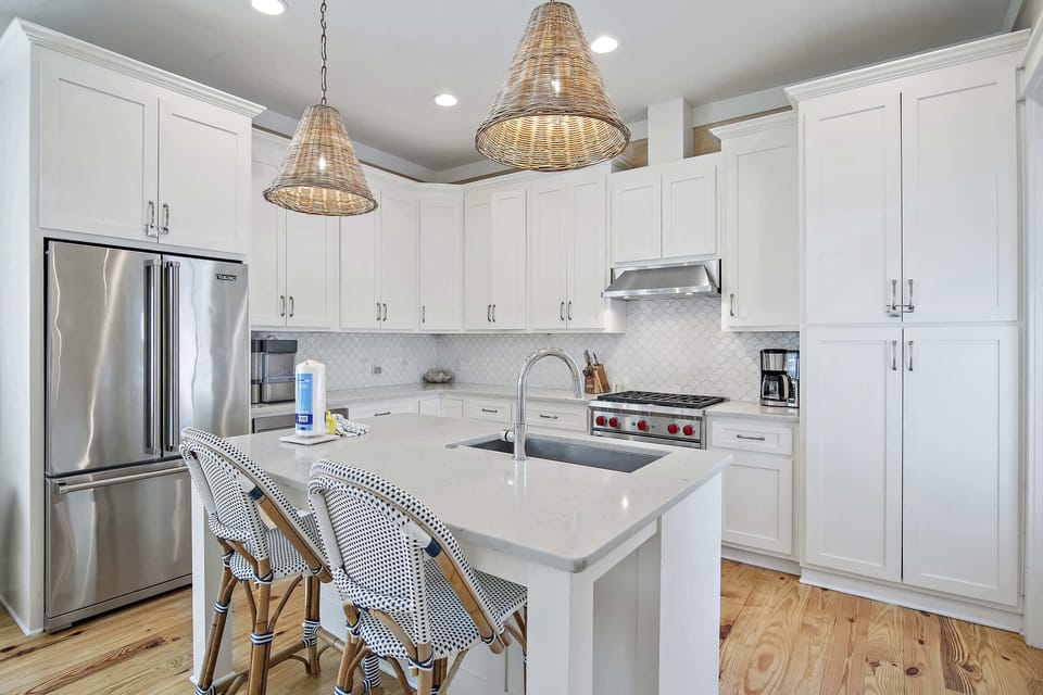 Everything you need to cook for a crowd, beautifully appointed.
